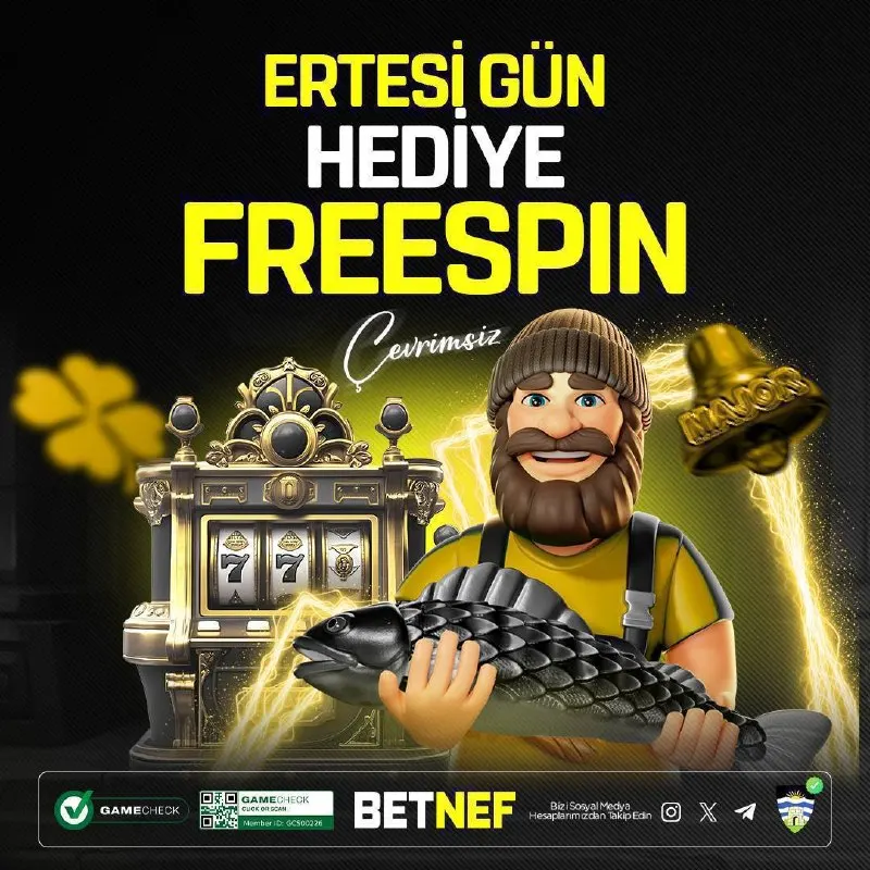 🔞🔞🔞🔞 FREE SPİNLERİN SENİ BEKLİYOR! 🎁Gün İçinde Yatırım Yapan Bütün Üyelerimize Freespin…