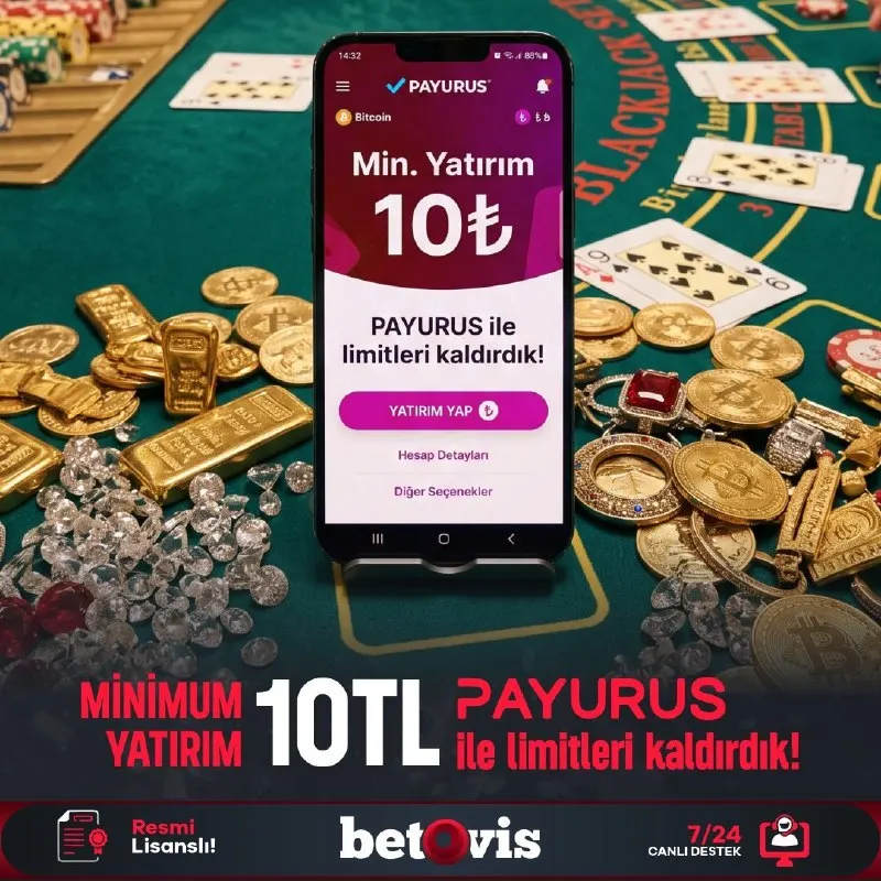 📢 PAYURUS CÜZDAN YÖNTEMİ 🫠🤗😸 'te 💸 Minimum yatırım: 🔢🔢 🅰️🅰️ 🫠🤗😸 ile sende kazanmaya…