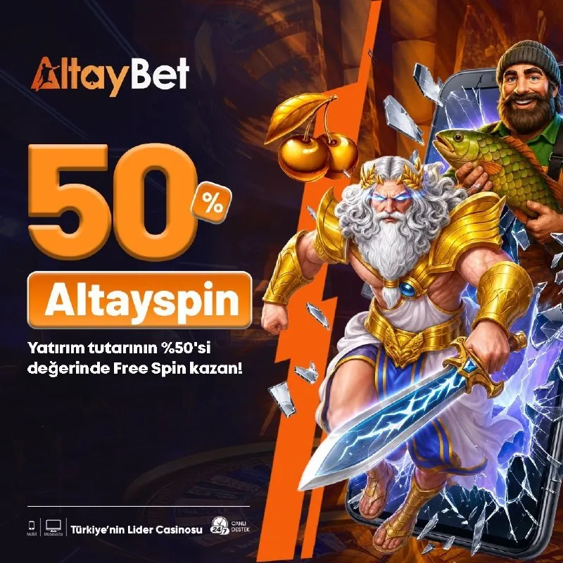 😀5️⃣😀 ALTAYSPİN ŞÖLENİ BAŞLADI! #ALTAYBAHİS'TE FREESPIN YAĞMURU! ℹ️ Detaylar Promosyonlar…