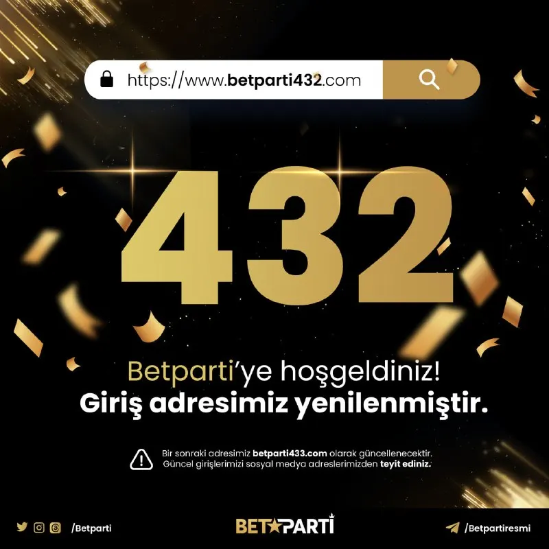 📢 Güncel giriş adresimiz betparti432.com olarak yenilenmiştir! ✅ Her zaman güncel…