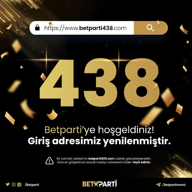 📢 Güncel giriş adresimiz betparti438.com olarak yenilenmiştir! ✅ Her zaman güncel…