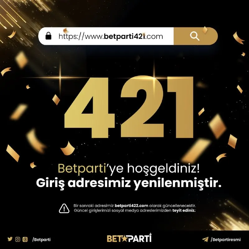 📢 Güncel giriş adresimiz betparti421.com olarak yenilenmiştir! ✅ Her zaman güncel…