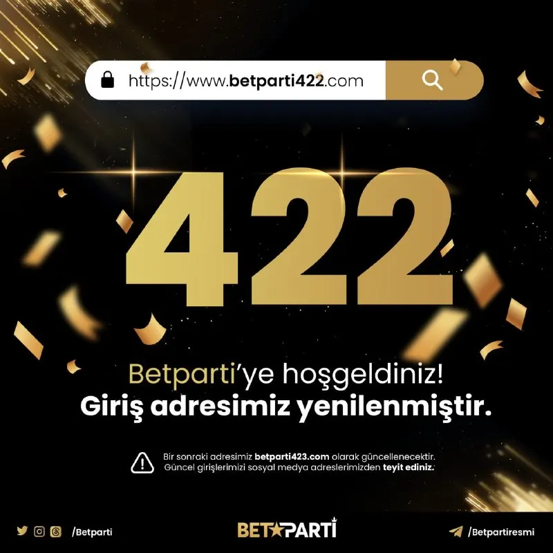 📢 Güncel giriş adresimiz betparti422.com olarak yenilenmiştir! ✅ Her zaman güncel…