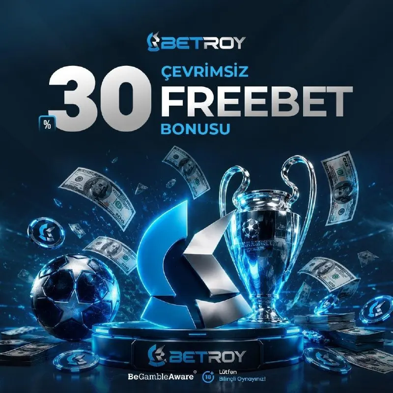 🔤🔤🔤🔤🔤🔤 ❤️‍🔥 BETROY DA SPOR BAHİSLERİ HEYECANI ARTIYOR… 🔥%30 ÇEVRİMSİZ FREEBET BONUSU!…