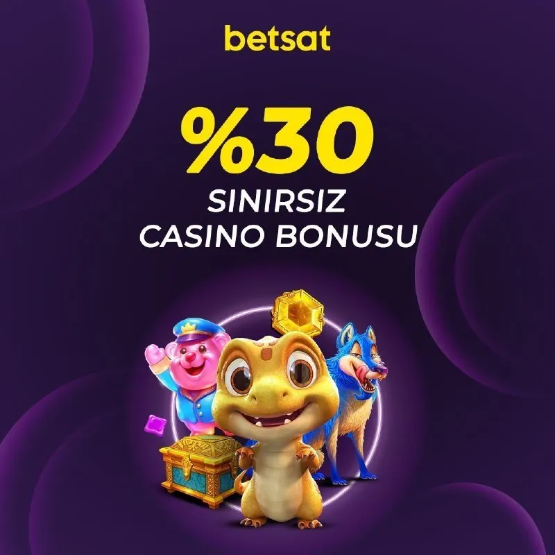 🤍 %30 SINIRSIZ BONUS FIRSATI🤍 ✏️✏️ 3000 ₺ ve üzeri yatırımını yaparken BS30SNRSZ bonus…