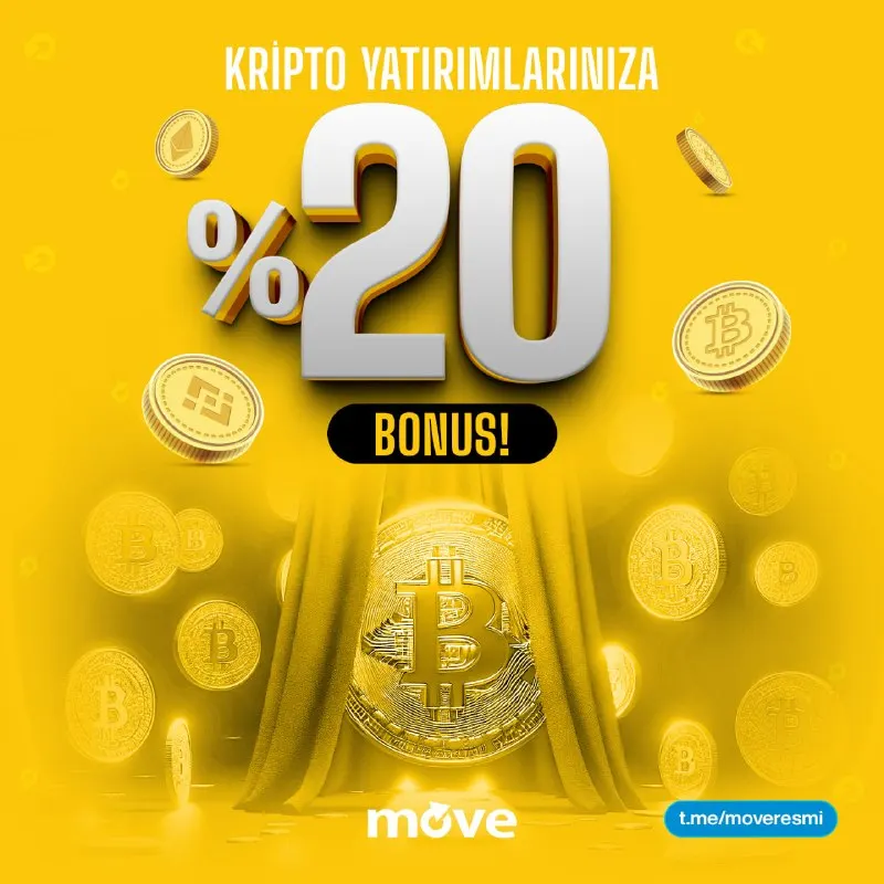 🤑🤑🤑'DAN Kripto Yatırımlarınıza Özel %20 Yatırım Bonusu Hediye! Detaylar ve Diğer…