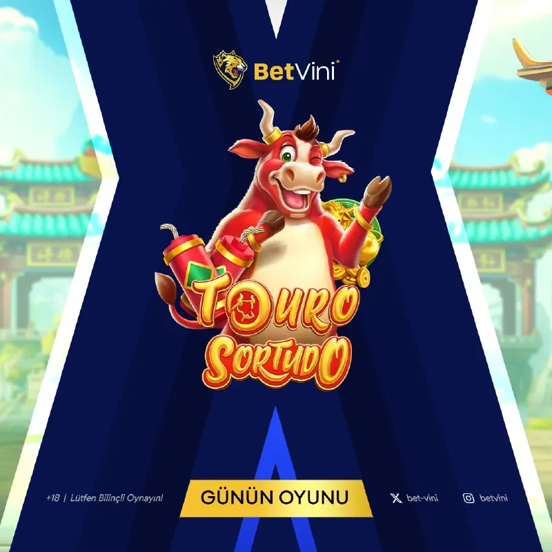 🐂💰 Şansını dene! Günün oyunu Touro Sortudo ile büyük ödüller seni bekliyor! 🎉 Minimum…