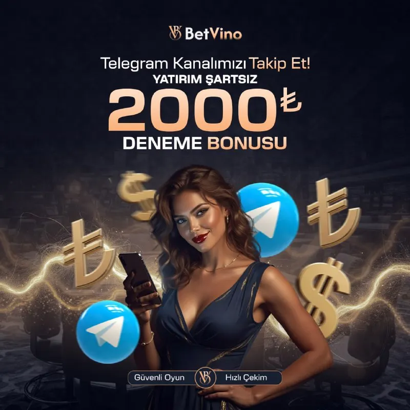 🦾 BetVino’yu denemek için en doğru an! 🤑2000₺ deneme bonusu BetVino’dan geliyor! 💗…