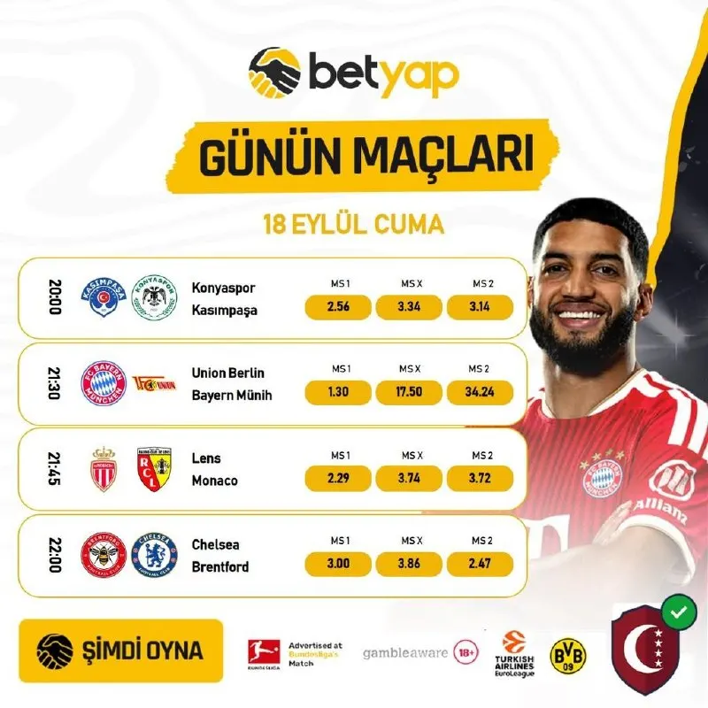 🌟 NEFES KESEN CUMA BÜLTENİ BETYAP'TA BAŞLIYOR! 🌟 📅 18 EYLÜL CUMA günü futbol dünyasından…