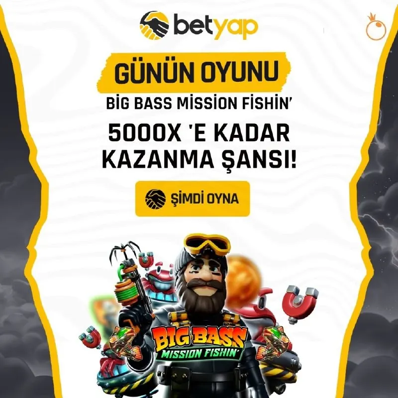 🎣 BETYAP'TA GECENİN EN ÇOK KAZANDIRAN OYUNU: Big Bass – Mission Fishin! 🛶 Balıkçılar…