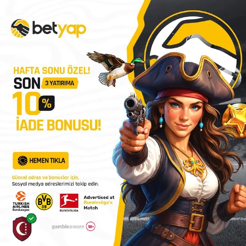 ⚡️ HAFTA SONUNA ÖZEL %10 EKSTRA KAYIP BONUSU! 🔥 Şans bu kez yanında olmadıysa üzülme! 💸 📌…