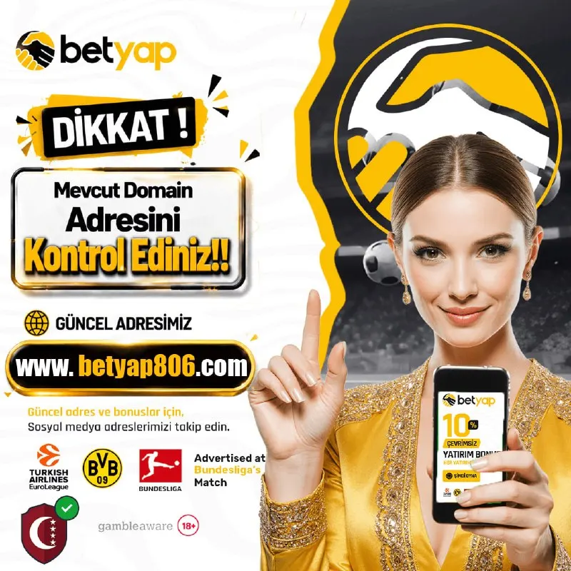 🎯 BETYAP AİLESİ DİKKAT! 🎯 Güncel giriş adresimiz "Betyap806" olarak güncellenmiştir. Bir…