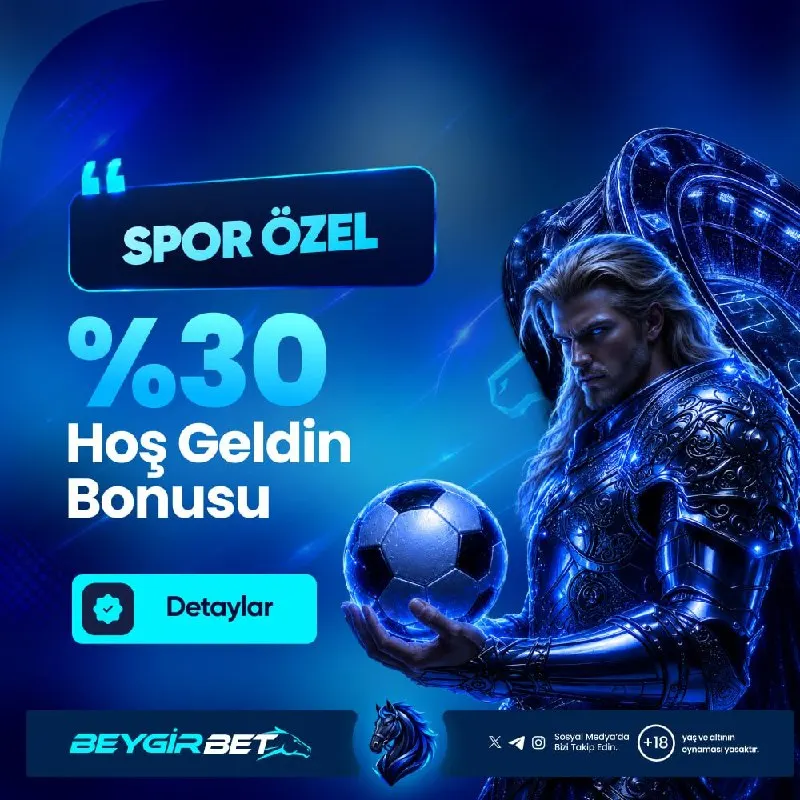 🐴BEYGİRBET %30 SPOR HOŞ GELDİN YATIRIM BONUSU ! ⚽️ Spor heyecanı şimdi daha kazançlı! ✍️…