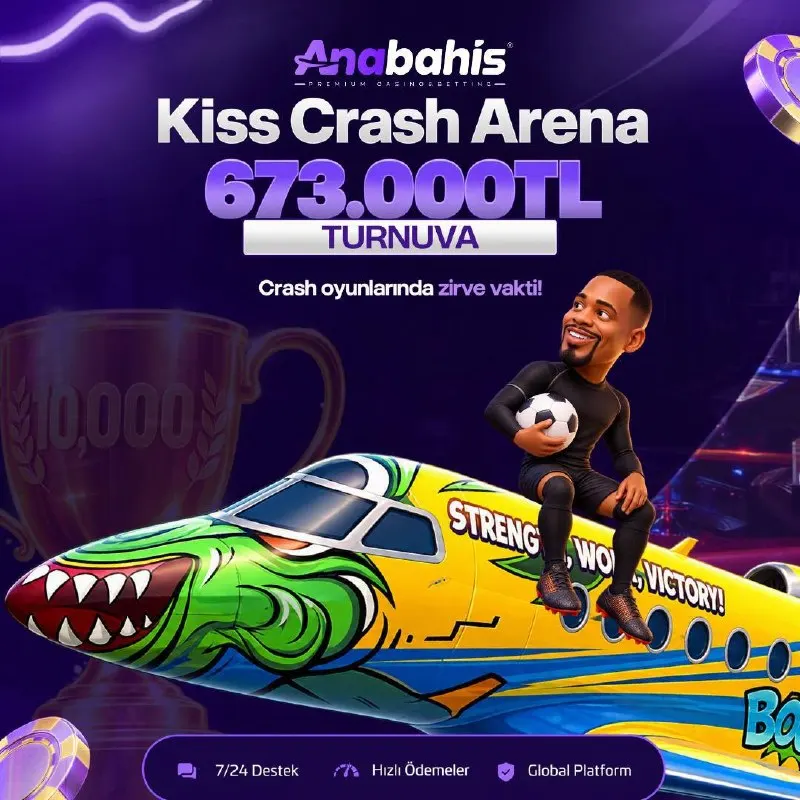 🚀 KISS GAMING CRASH TURNUVASI Crash oyunlarında yükseliş zamanı! 💰 Toplam 673.000₺ ödül…