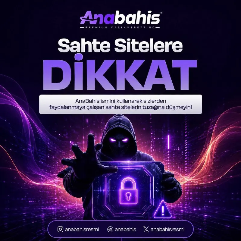 💯 AnaBahis tutkunlarının Dikkatine‼️ ✅ İsmimizi kullanarak sizi dolandırmaya çalışan…
