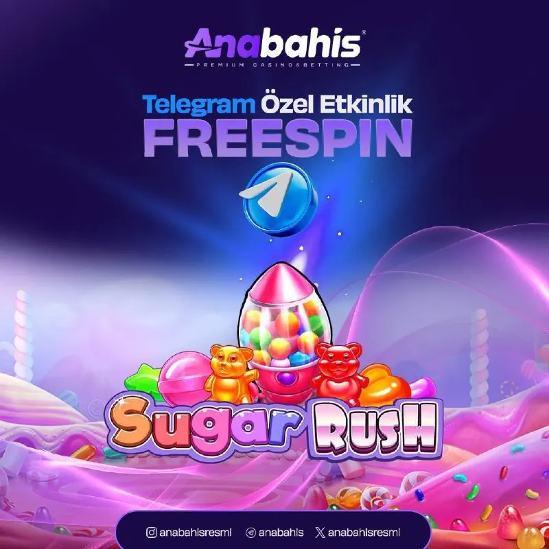 ⚡ FREESPİN KOD SERİSİ DEVAM EDİYOR HIZLI OLAN KAZANIR▶️ 🔤🔤🔤🤩ANBSG6T 1️⃣₺…