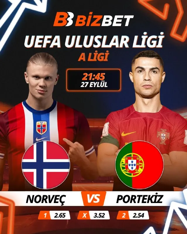 ⚽️ UEFA Uluslar Ligi’nde mücadele hız kesmiyor! ㅤ ⚽️ Norveç ile Portekiz’in karşılaşması…