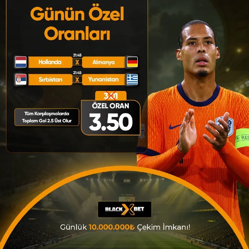 🔠🔠🔠🔠🔠🔠🔠🔠🔠 👑GÜNÜN ÖZEL ORANLARI 🔼3.50 ORAN 📣GÜN İÇERİSİNDE EN AZ 1 ADET 1000₺ VE ÜZERİ…