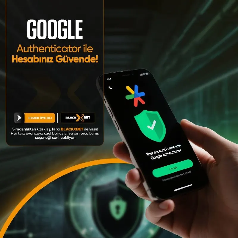 🔠🔠🔠🔠🔠🔠🔠🔠🔠 🔓#BLACKXBET’TE GÜVENLİK ÖNCELİĞİMİZDİR! 🆘🆘GOOGLE AUTHENTİCATOR İLE HESABINIZ…