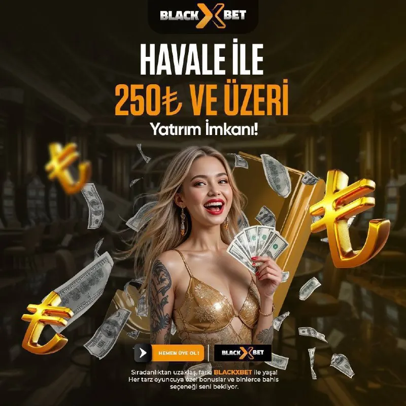 🔠🔠🔠🔠🔠🔠🔠🔠🔠 💰HAVALE İLE 250₺ YATIRIM İMKANI! 💱BLACKXBET’TE LİMİTLER SENİN YANINDA! 📣HEMEN…