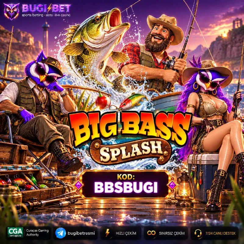 👨‍💻 KOD: BBSBUGI ⬆️ Oyun: Big Bass Splash Kazanç 5.000₺’ye ulaştığında, bakiye 1.000₺…