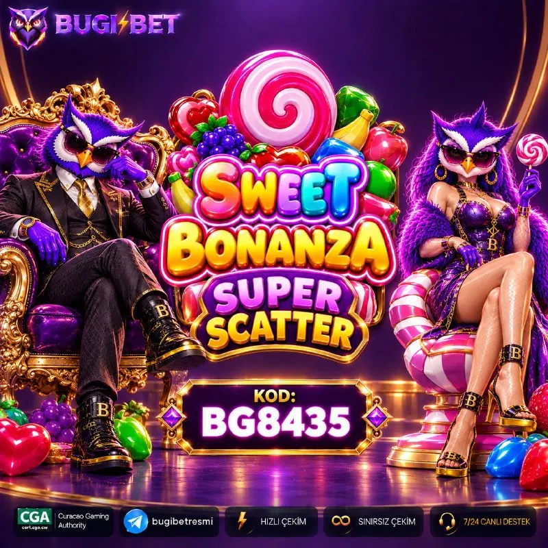 👨‍💻 KOD: BG8435 ⬆️ Oyun: Sweet Bonanza Super Scatter Kazanç 25.000₺’ye ulaştığında…