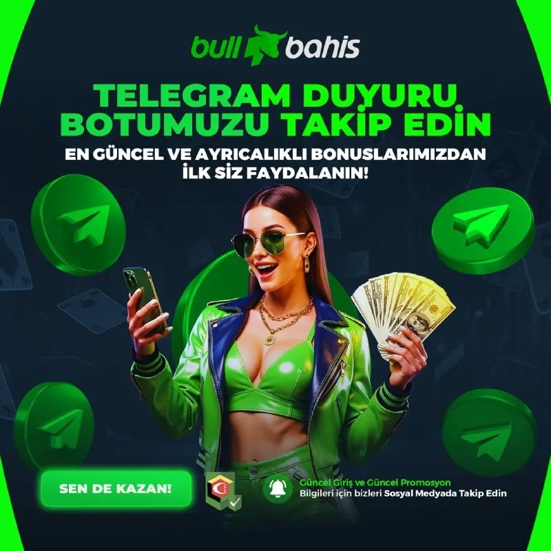 📲BOTU BAŞLAT VE ÖZEL 📢KAMPANYALARI İLK SEN ÖĞREN! 🔔DUYURU BOTUNU TAKİP ET 🎰AYRICALIKLI…