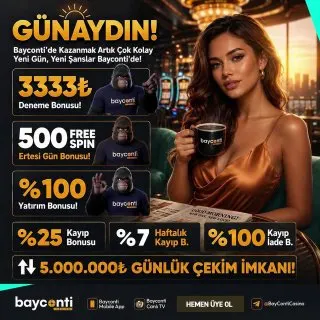 🎉GÜNAYDIN BAYCONTİLİ ☀️ Kazanmaya hazır mısın? Şans bugün senden yana! 🌟 📌3333₺ Deneme…