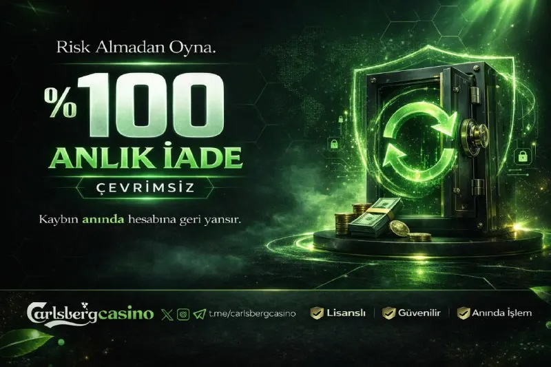 👑 CARLSBERG'DE KAYIP ARTIK YOK ! 👑 👉 Minimum 1.000₺ ve üzeri her yatırımınızda kayıp…