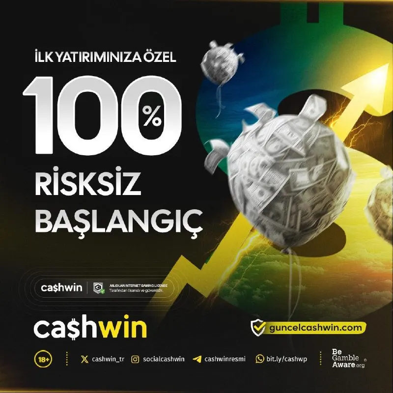 🎰🎲🎯🎮💣🧨🧲⚔️ 👑 CASHWIN'DEN RİSKSİZ BAŞLANGIÇ! 👑 🌩 İlk Yatırımında %100 Kayıp Bonusu!!💰 👉 Tüm…