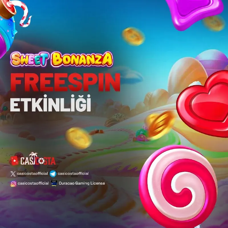 🤩🤩🤩🤩🤩🤩🤩🤩🤩 🤩🤩🤩🤩🤩🤩🤩 🚨CASİCOSTA İLE ÖZEL ETKİNLİK!!! 🎰40 Freespin 10₺ Bet Değeri 🎰 🎁…