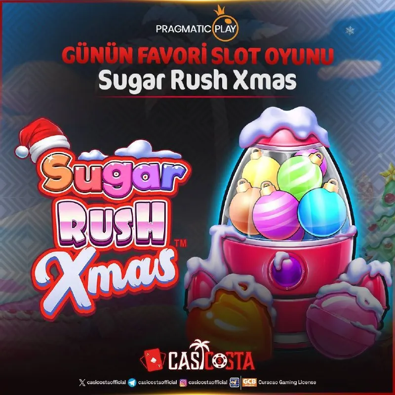 🚀CASİCOSTA'DA GÜNÜN EN ÇOK KAZANDIRAN SLOT OYUNU! 🍬Slot kategorisinde bugün kazandıran…