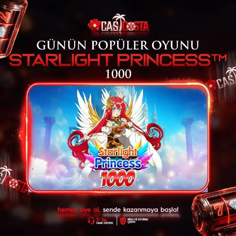 👑CASİCOSTA'DA GÜNÜN KAZANDIRAN POPÜLER SLOT OYUNU! 🎀Slot kategorisinde bugün kazandıran…