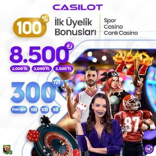 💝 İlk Üyelik Bonusları😃Freespinler Casilot'tan! 💵 Yatırımlarınıza özel %100 bonuslarla…