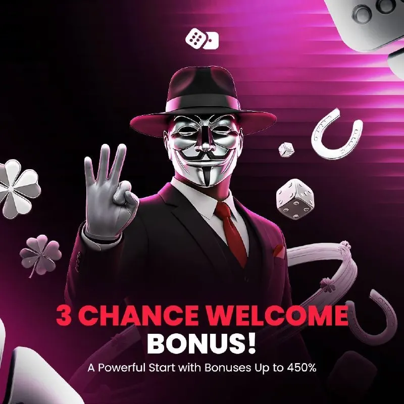 🎲 3 Chances Welcome Bonus! Multiply your luck across 3 stages and unlock bigger rewards!…