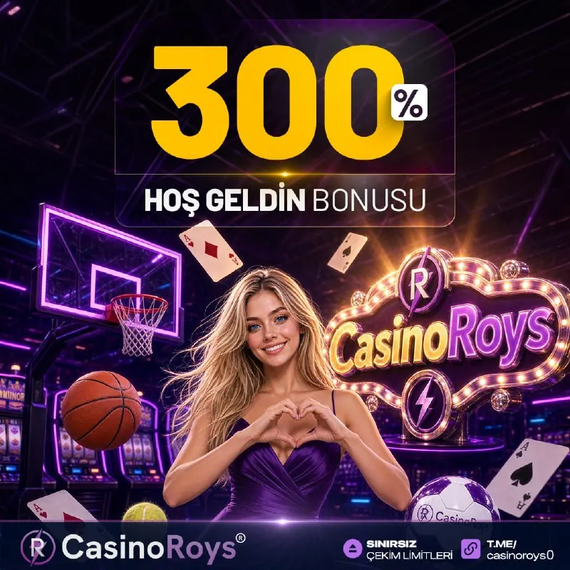 👑 #CasinoRoys Avantajlarından Sizde Yararlanın, Her Zaman Kazanın ! ✅%300 CasinoRoys…