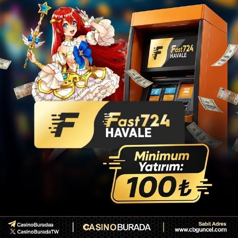 🚨HIZLI, KOLAY, GÜVENLİ! 🚨 🏦 FAST 7/24 HAVALE İLE YATIRIMLARIN ARTIK ÇOK DAHA HIZLI!🏦 🔔…