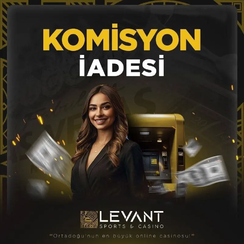 💳 HER GECE 03.00'TE İADE EDİYORUZ! CasinoLevant'ta yaptığın her bahisten komisyon iadesi…