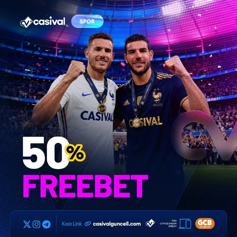 🐝 %50 FREEBET İLE KARŞILAŞMALAR DAHA HEYECANLI ❤ Yatırımını Yap, FreeBet Şansını Kaçırma!…