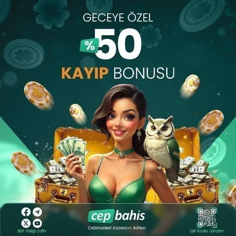 Geceyi Avantaja Çevir! Sadece 00:00 – 06:00 arasında geçerli %50 Kayıp Bonusu ile şansını…