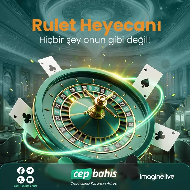 🎰 Rulet heyecanı seni bekliyor❗️ 💰 Rulette heyecanını artır, kazancını katla❗️ 💎Hemen…