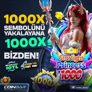 ⭐️1000x COINBAR'DA SİZİ BEKLİYOR! ⚡️1000x sembolü yakalayanlara bahsinin 1000 katı…