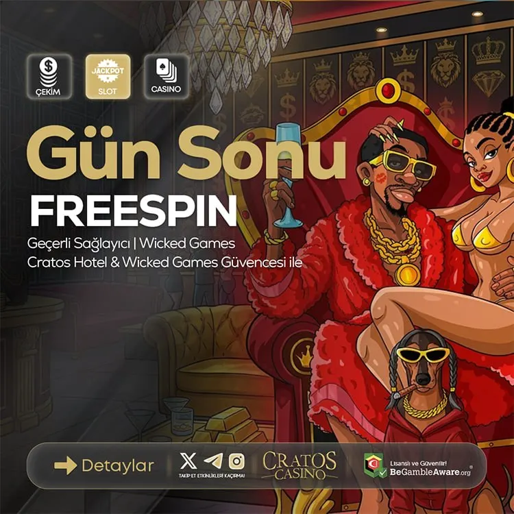 🪶😌😚😌 😉😚😌😚🪶 😌😉☺️☺️😉😉😉😌 🎉 Gün sonu FreeSpin heyecanı Cratos Casino'da!🎉 🌟 Slotlardan…