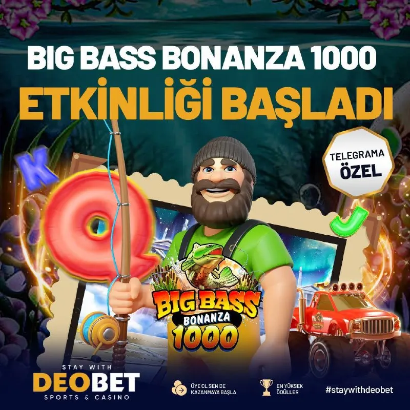 🫶 TAKİPÇİLERİMİZE ÖZEL 100 FREESPIN! 🫶 🔞 Big Bass Bonanza 1000 oyununda geçerlidir. 🔞 100…