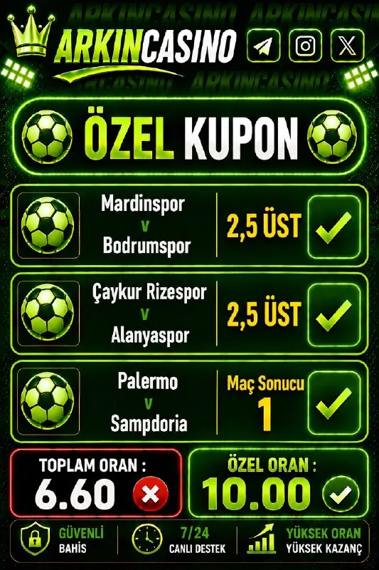 📌 İlk yatırımına %100 Casino Hoşgeldin Bonusu 📌 Cuma-Cumartesi-Pazar günlerine özel %50…