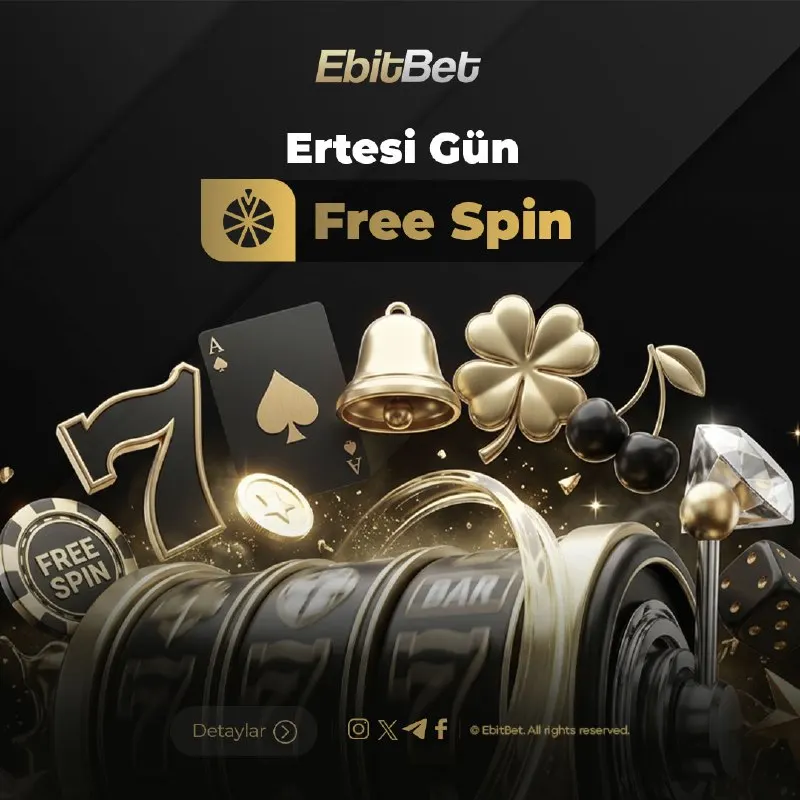 📆 HER GÜN FREESPİN !! ‼️ Ertesi gün freespin ile yeni günde kazanarak başla 🎁 00:00' da…