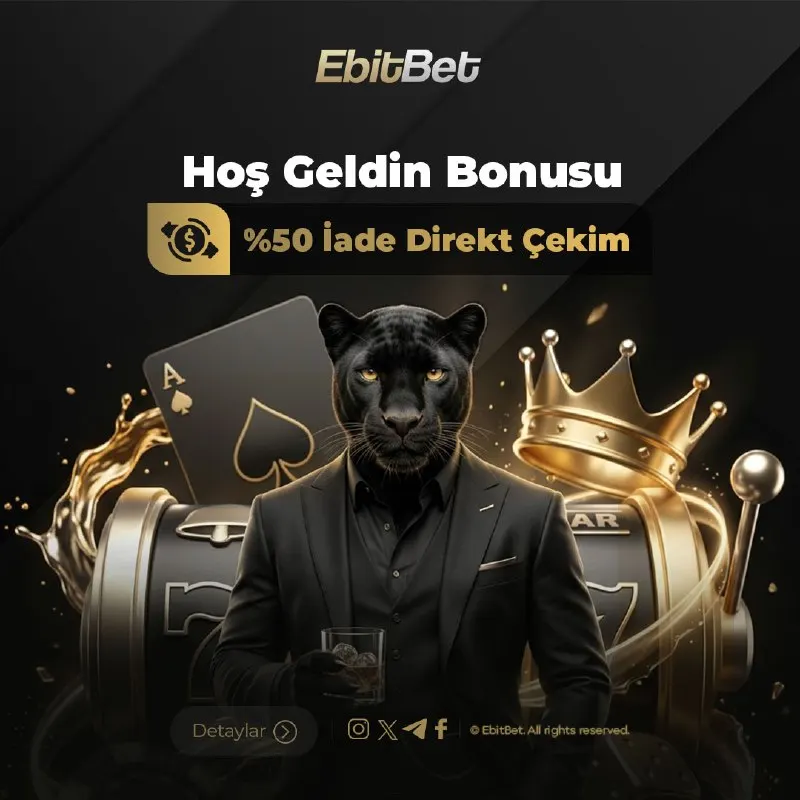 ❤️ EBİTBET AİLESİNE HOŞGELDİN ⭐️ Tanışmamıza özel 💸 ilk yatırımını kaybetsen bile 🫶🏻 %50…