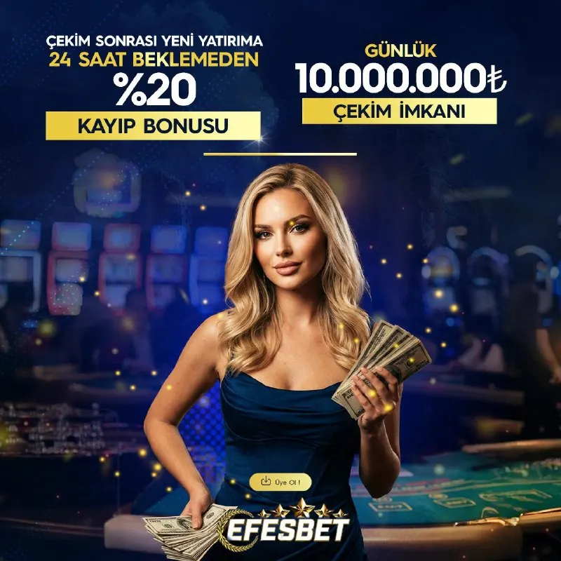 🇹🇷 KAZANCINIZI BÜYÜTEN AYRICALIKLAR EFESBETCASİNO'DA! 🎁 ❎🔢🔢 Anlık Çekimden Etkilenmeyen…