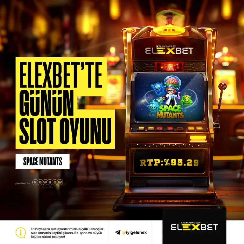 🎰 GÜNÜN SLOT OYUNU: SPACE MUTANTS ⚡️ Uzaylılar bu sefer kaçırmaya değil, kazandırmaya…