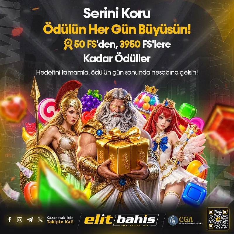🎁 SERİNİ KORU, ÖDÜLÜNÜ BÜYÜT! 🎁 Her gününü daha avantajlı hale getirecek FreeSpin…